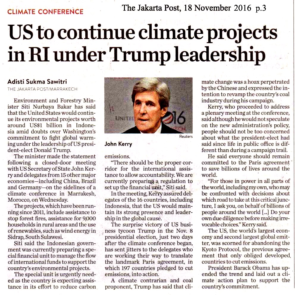 US to continue climate projects in RI under Trump leadership