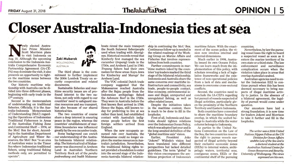 Closer Australia-Indonesia ties at sea copy