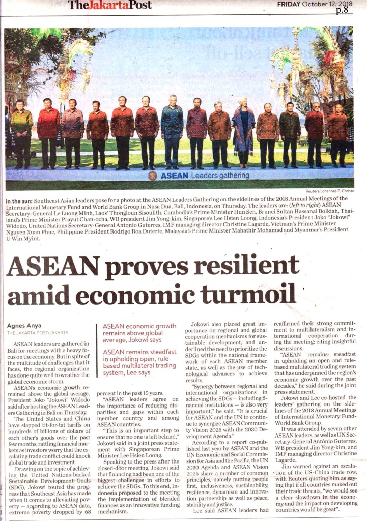 ASEAN proves resilient amid economic turmoil